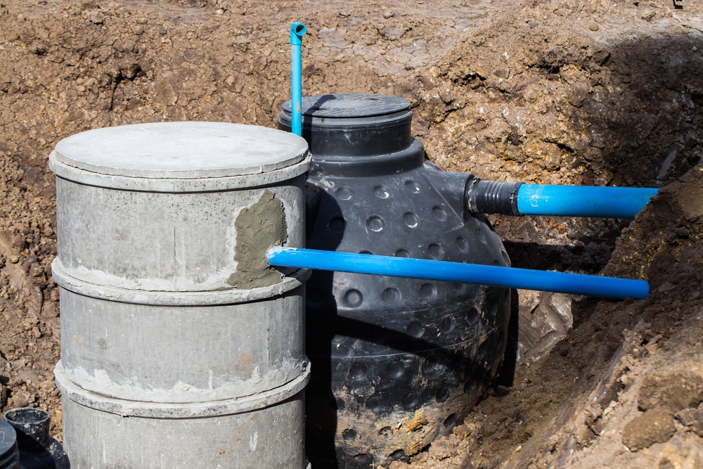 Septic tank installation — Darwin Fibreglass Pools & Spas In Winnellie, NT