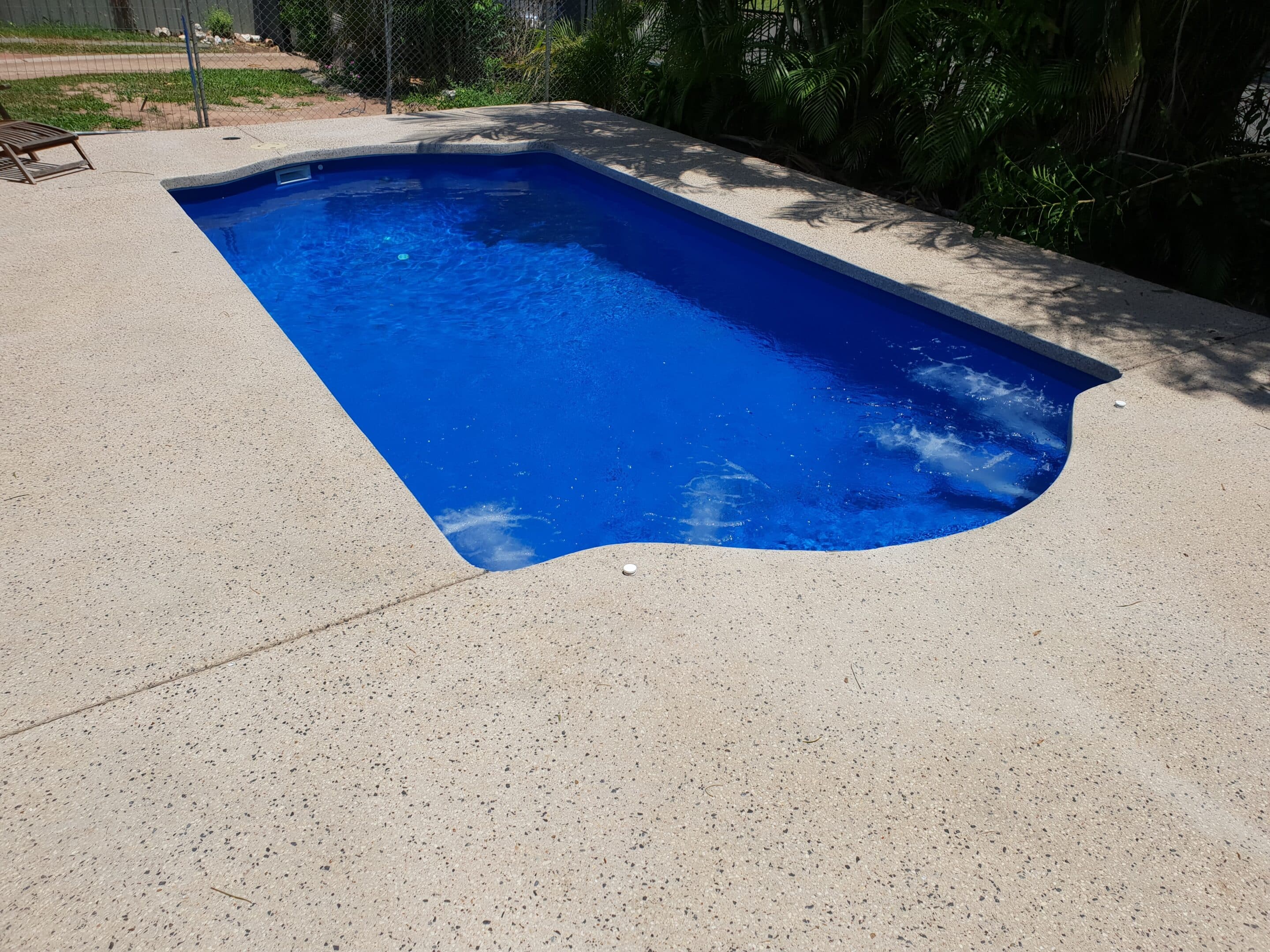 Tuscany Mystic Blue Cantilever — Darwin Fibreglass Pools & Spas In Winnellie, NT