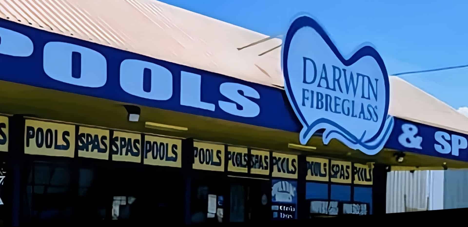 Darwin Pools Storefront — Darwin Fibreglass Pools & Spas In Winnellie, NT