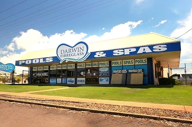 Darwin pools store — Darwin Fibreglass Pools & Spas In Winnellie, NT