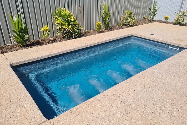 Granite Swimming Pool — Darwin Fibreglass Pools & Spas In Winnellie, NT
