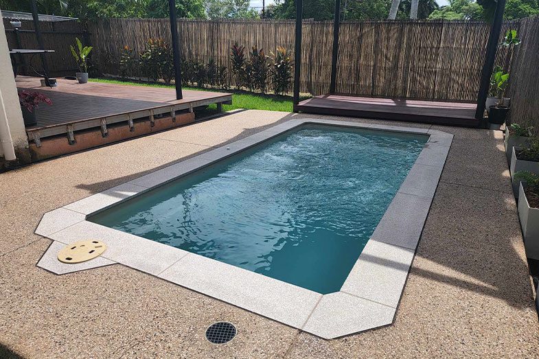 Granite Tiles Swimming Pool