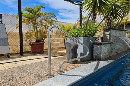 Handrails — Darwin Fibreglass Pools & Spas In Winnellie, NT